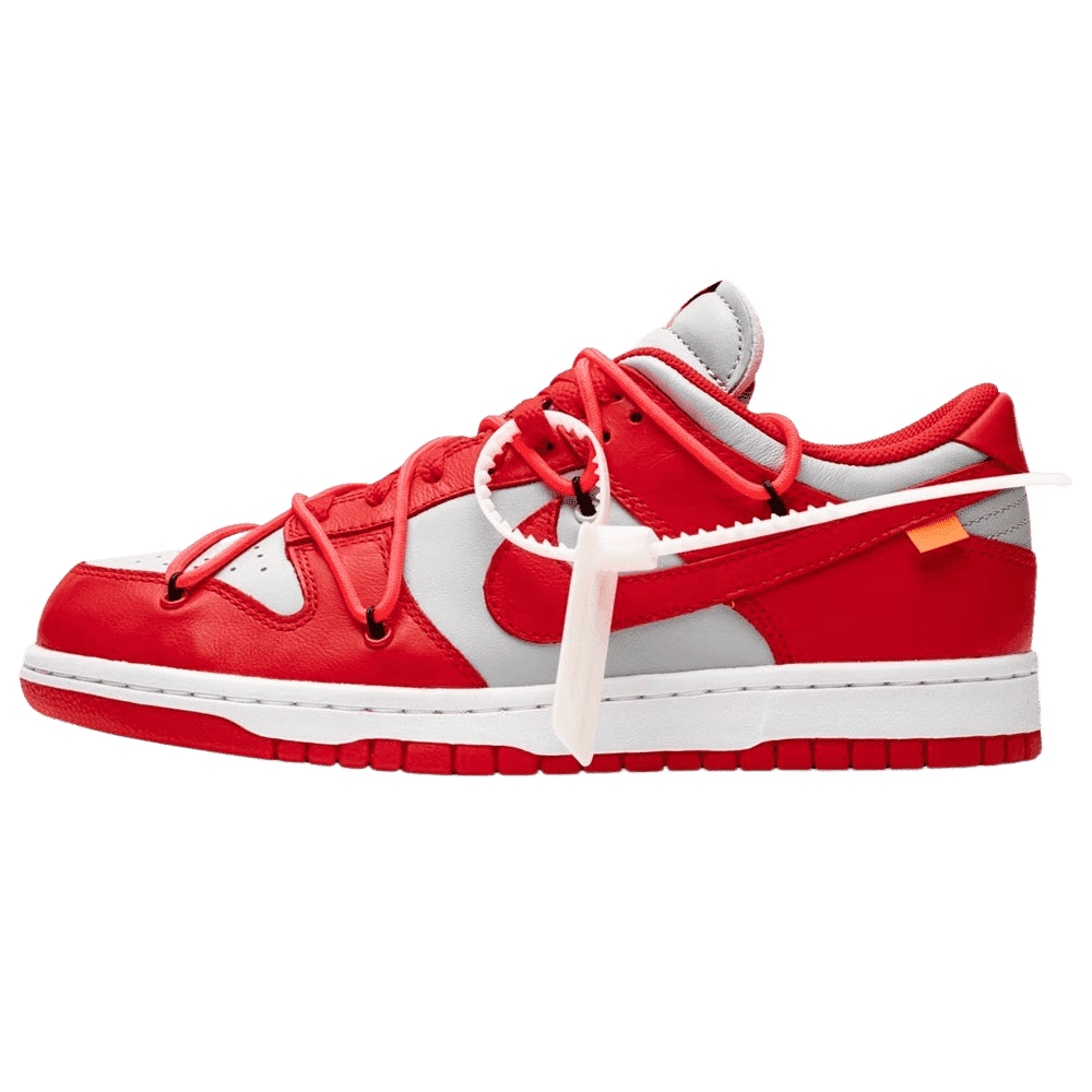 OFF-WHITE x Dunk Low 'University Red'