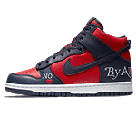 Dunk High SB 'By Any Means - Red Navy'