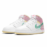 Jordan1 Mid SE GS 'Paint Drip'