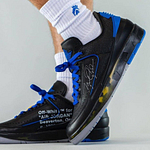 Off White Jordan 2 Retro Low SP 'Black Varsity Royal'