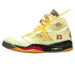 Off-White x Air Jordan 5 SP 'Sail'