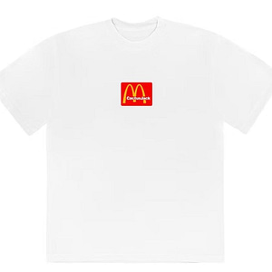 TRAVIS SCOTT X MCDONALDS SESAME T-SHIRT WHITE