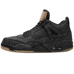 Jordan 4 Levis Black