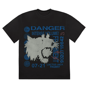 Cactus Jack by Travis Scott For Fragment Danger Tee 'Black'