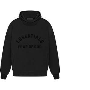 Fear of God Essentials S23 Hoodie Jet Black