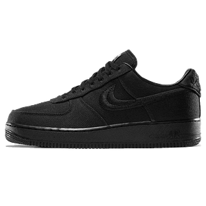 Stussy x Nike Air Force 1 Low 'Triple Black'