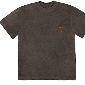 TRAVIS SCOTT CJ DIGITAL GIRL T-SHIRT PEPPER BROWN