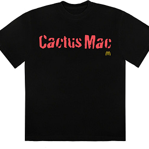 TRAVIS SCOTT CACTUS MAC T-SHIRT BLACK