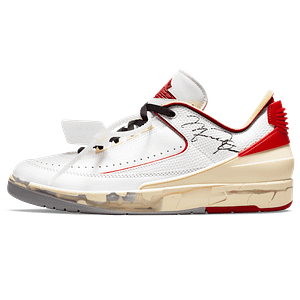 Off White Air Jordan 2 Retro Low SP 'White Varsity Red'