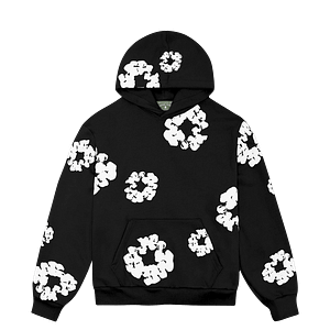 Denim Tears The Cotton Wreath Hooded Sweatshirt 'Black'