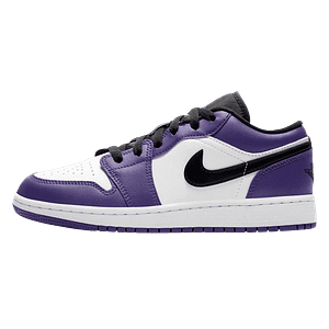 Jordan 1 Low GS "Court Purple White"