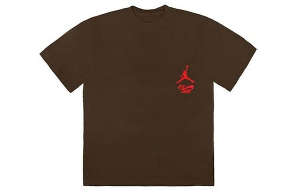 TRAVIS SCOTT X JORDAN CACTUS JACK HIGHEST T-SHIRT BROWN