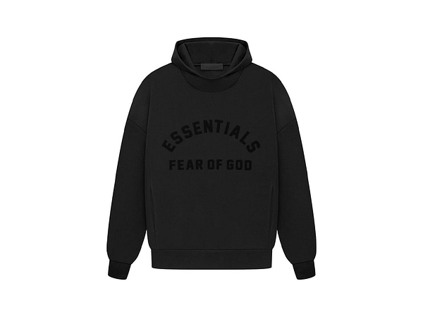 Fear of God Essentials S23 Hoodie Jet Black