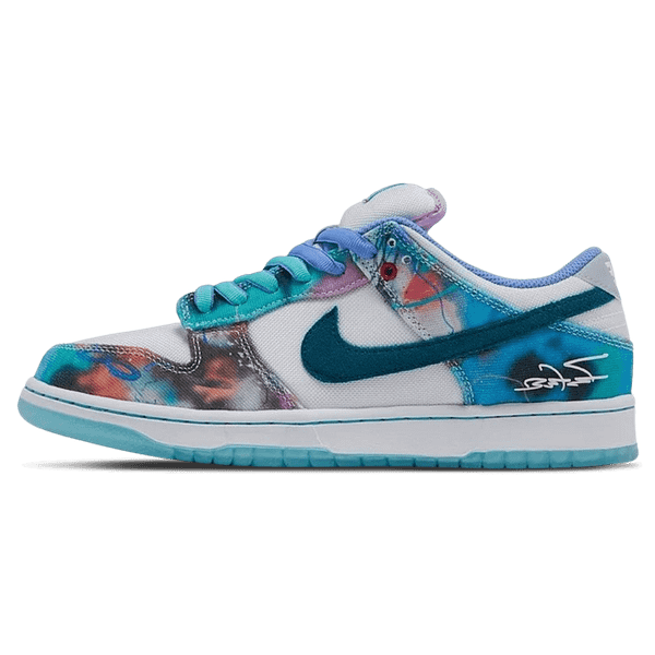 Futura Laboratories x Nike Dunk SB Low 'Bleached Aqua'