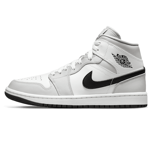 Jordan1 Mid Wmns 'Light Smoke Grey'