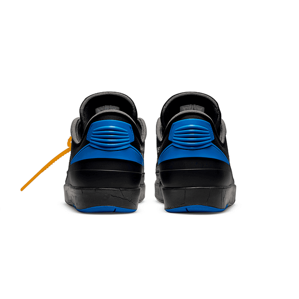 Off White Jordan 2 Retro Low SP 'Black Varsity Royal'