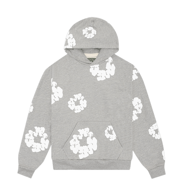 Denim Tears The Cotton Wreath Hooded Sweatshirt 'Grey'