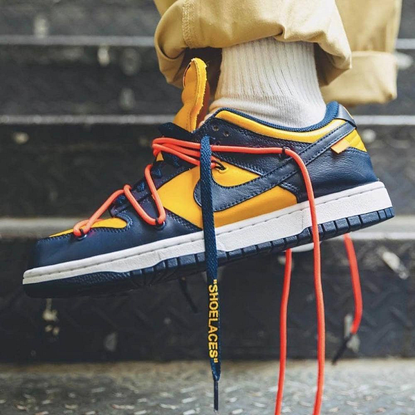 OFF-WHITE x Dunk Low 'University Gold'