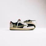 Hoobuy Air Jordan 1 Retro Low AND SP Travis Scott Olive