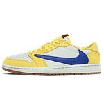 Travis Scott x Hoobuy Jordan 1 Low OG Canary