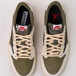 Travis Scott x Hoobuy Jordan 1 Low OG “Medium Olive”