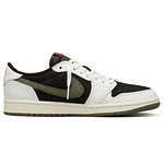 Travis Scott Hoobuy Jordan 1 Low Og “olive”