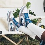 Hoobuy Jordan 1 Mid True Blue