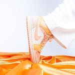 Hoobuy Jordan 1 Mid Apricot Orange