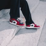 Hoobuy Jordan 1 Mid Chicago Black Toe