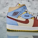 Pandabuy Air Jordan 1 Mid Fearless Maison Château Rouge