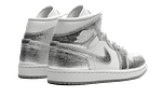 Air Jordan 1 Mid Crinkled Chrome