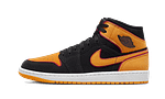 Air Jordan 1 Mid Fat Tongue Black Orange