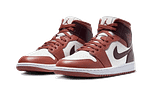 Air Jordan 1 Mid Dusty Peach Night Maroon