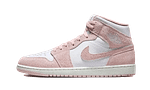 Air Jordan 1 Mid Pink Suede