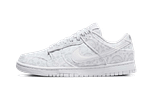 Dunk Low White Paisley