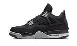 Hoobuy Air Jordan 4 Black Canvas