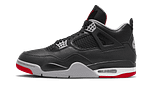 Hoobuy Air Jordan 4 Retro Bred Reimagined