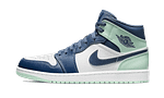 Hoobuy Jordan 1 Mid Mystic Navy Mint Foam