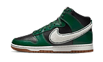 Hoobuy Nike Dunk High Chenille Swoosh Black Green