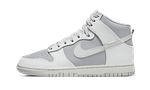 Hoobuy Nike Dunk High Retro Grey White