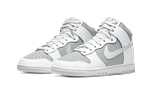 Hoobuy Nike Dunk High Retro Grey White