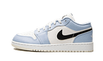 Hoobuy Jordan 1 Low Ice Blue Black