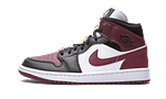 Hoobuy Jordan 1 Mid SE Black Dark Beetroot