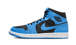 Air Hoobuy Jordan 1 Mid University Blue Black