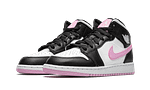 Hoobuy Jordan 1 Mid White Black Light Arctic Pink