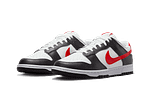 Hoobuy Nike Dunk Low Black White Red