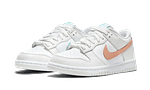 Hoobuy Nike Dunk Low White Bone Peach Aqua