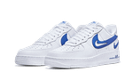 Hoobuy Nike Air Force 1 Low '07 FM Cut Out Swoosh White Game Royal