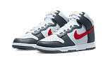 Hoobuy Nike Dunk High Embossed Basketball Grey Red