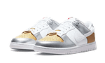 Hoobuy Nike Dunk Low Gold Silver